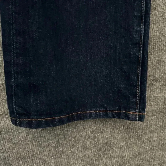 Gap Original Fit Jeans Mens 31 x 34 Dark Wash Button Fly (actual 32 x 31.50) - Picture 6 of 12
